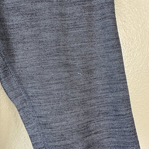 Lululemon Align Pant II 25” Yoga Mini Heathered Herringbone White Black Size 6 - Picture 5 of 6